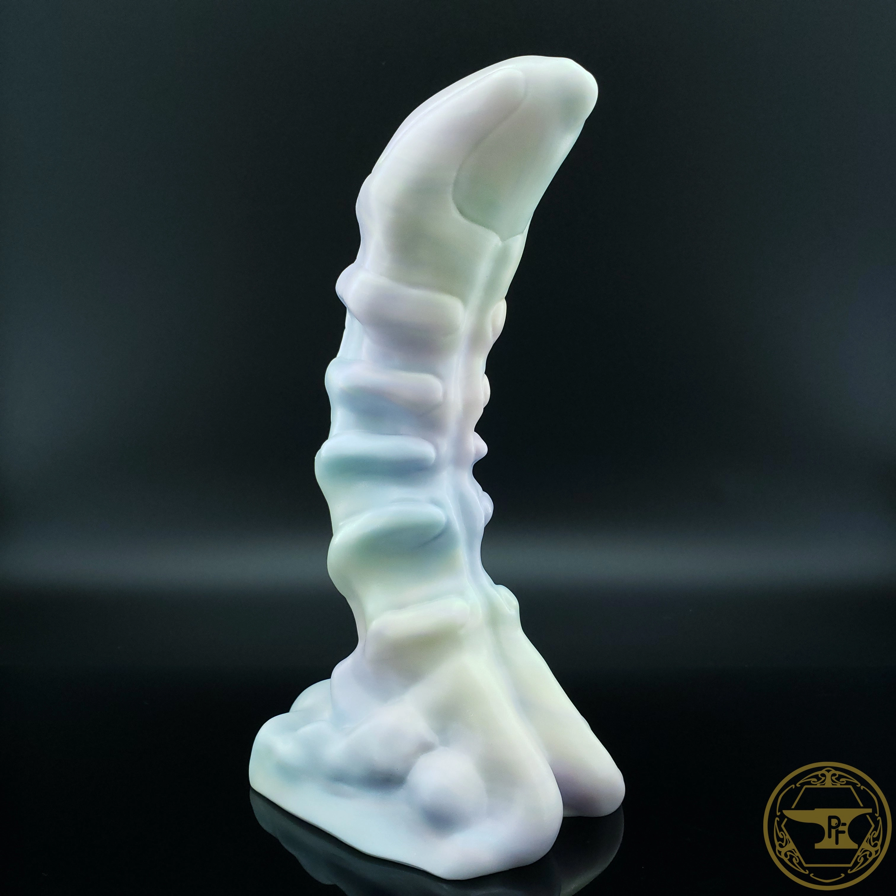 *|3/27|* Large Bone Devil, Medium 00-50 Firmness, VERY Calm Pastel Rainbows, 6029