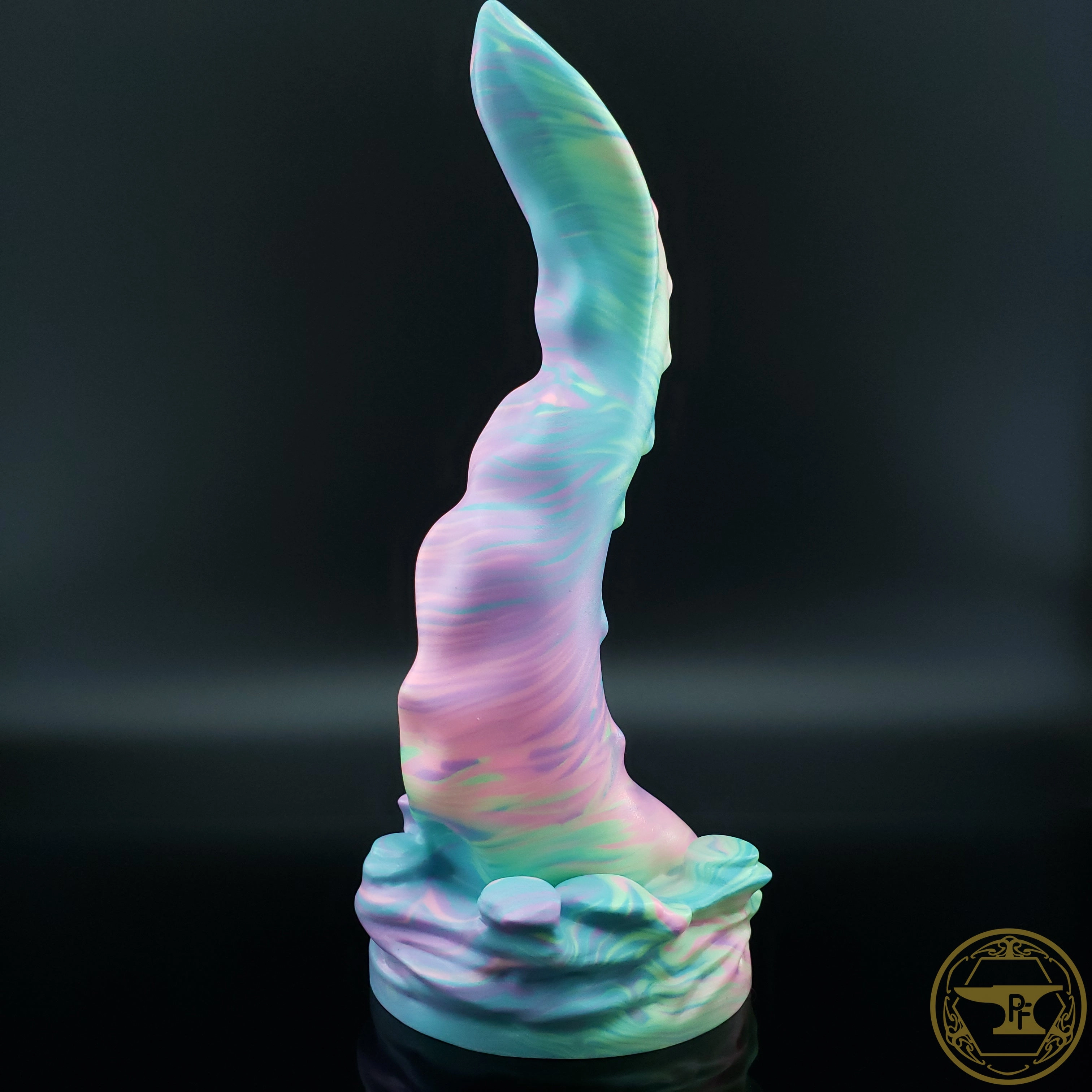 *|5/1|* Large Colossal Squid, Medium 00-50 Firmness, Springy Pastel Rainbows, 6064