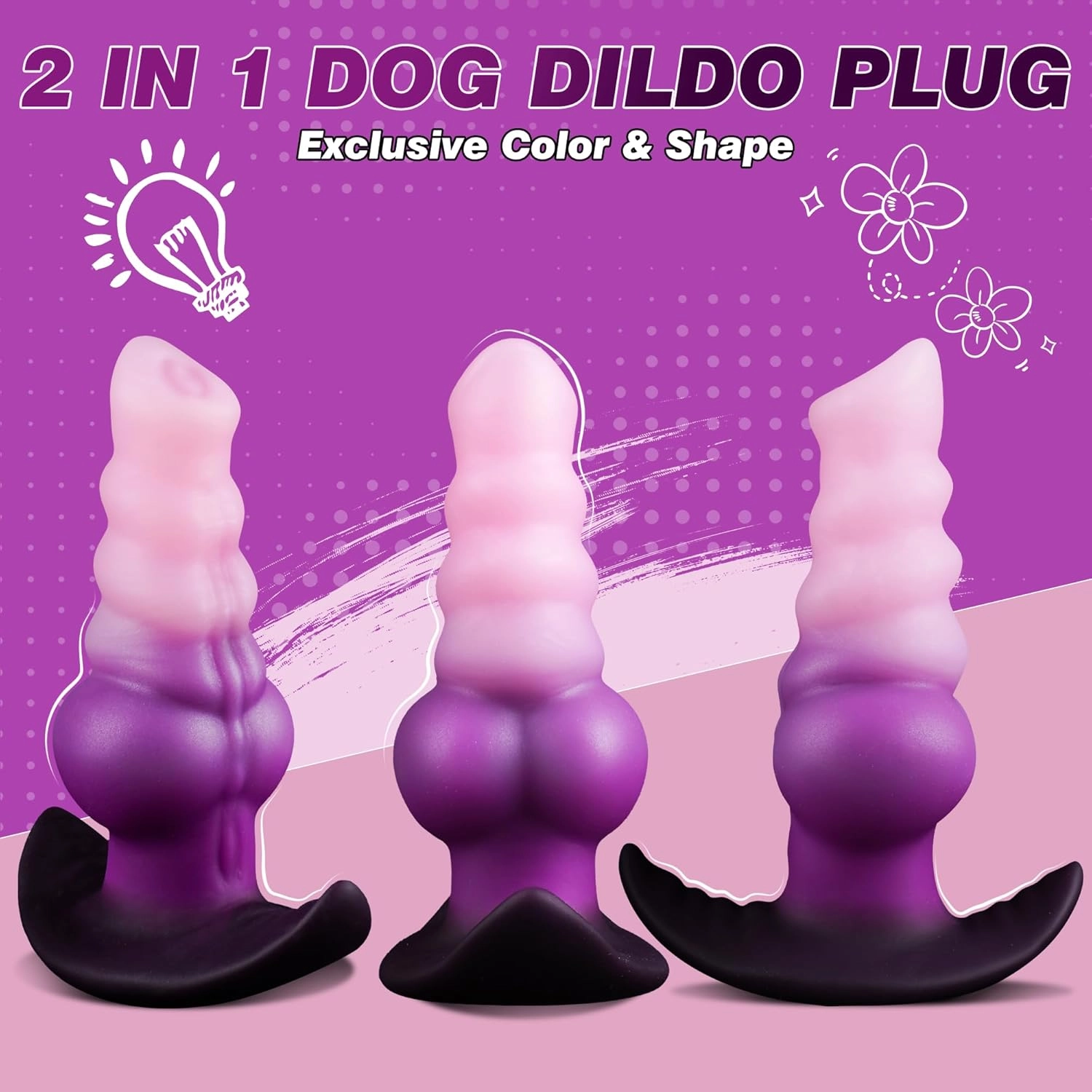 Berg 6.3 Anal Plug Large Butt Plug Knot Dildo-Laphwing