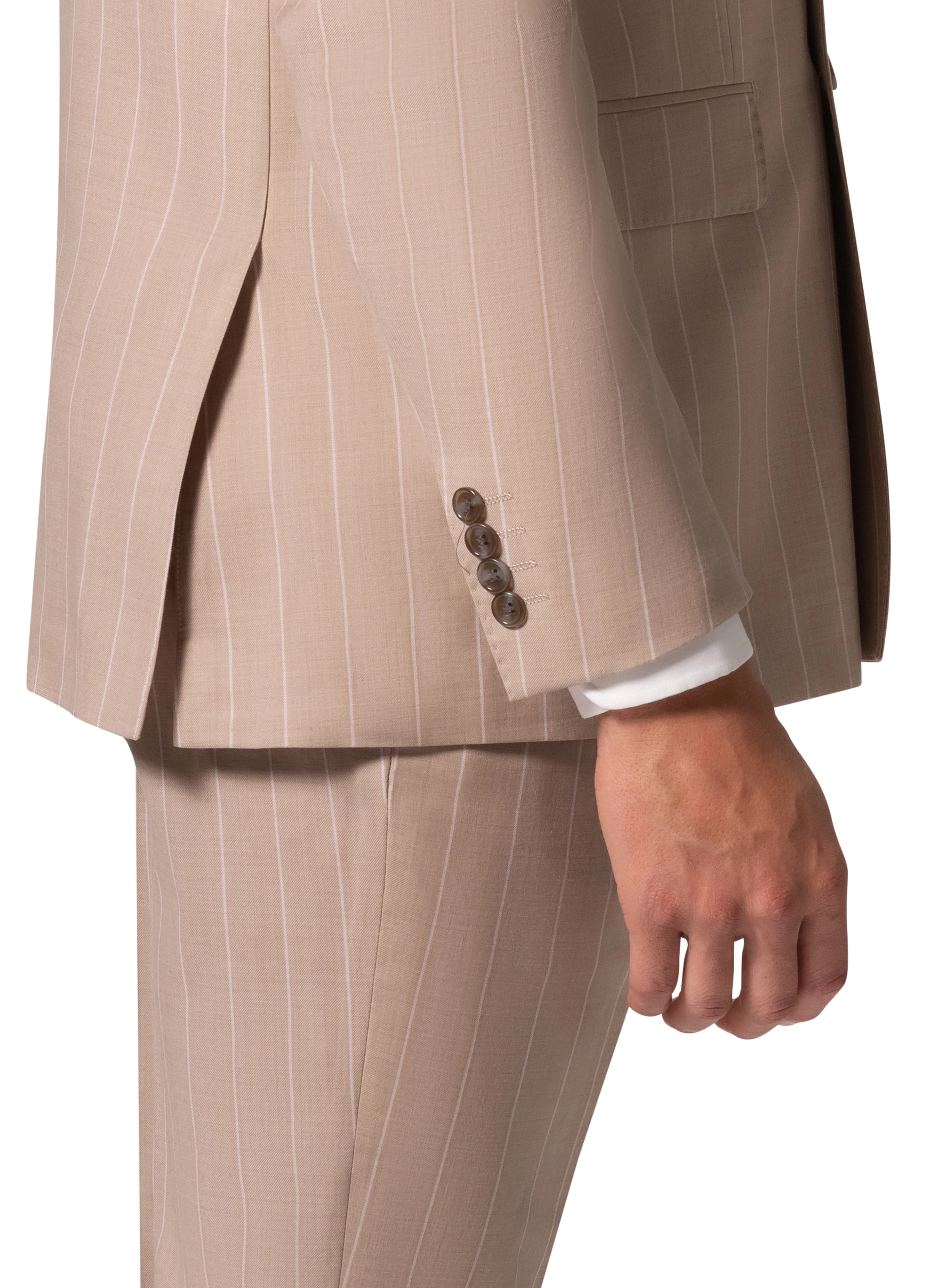 Bergamo Elegant - Faille Wool 10005.2054 D/B Modern Fit Suit