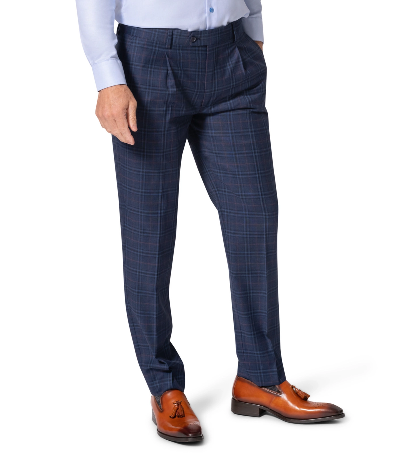 Bergamo Elegant - Faille Wool 10005.4101 D/B Slim Fit Suit