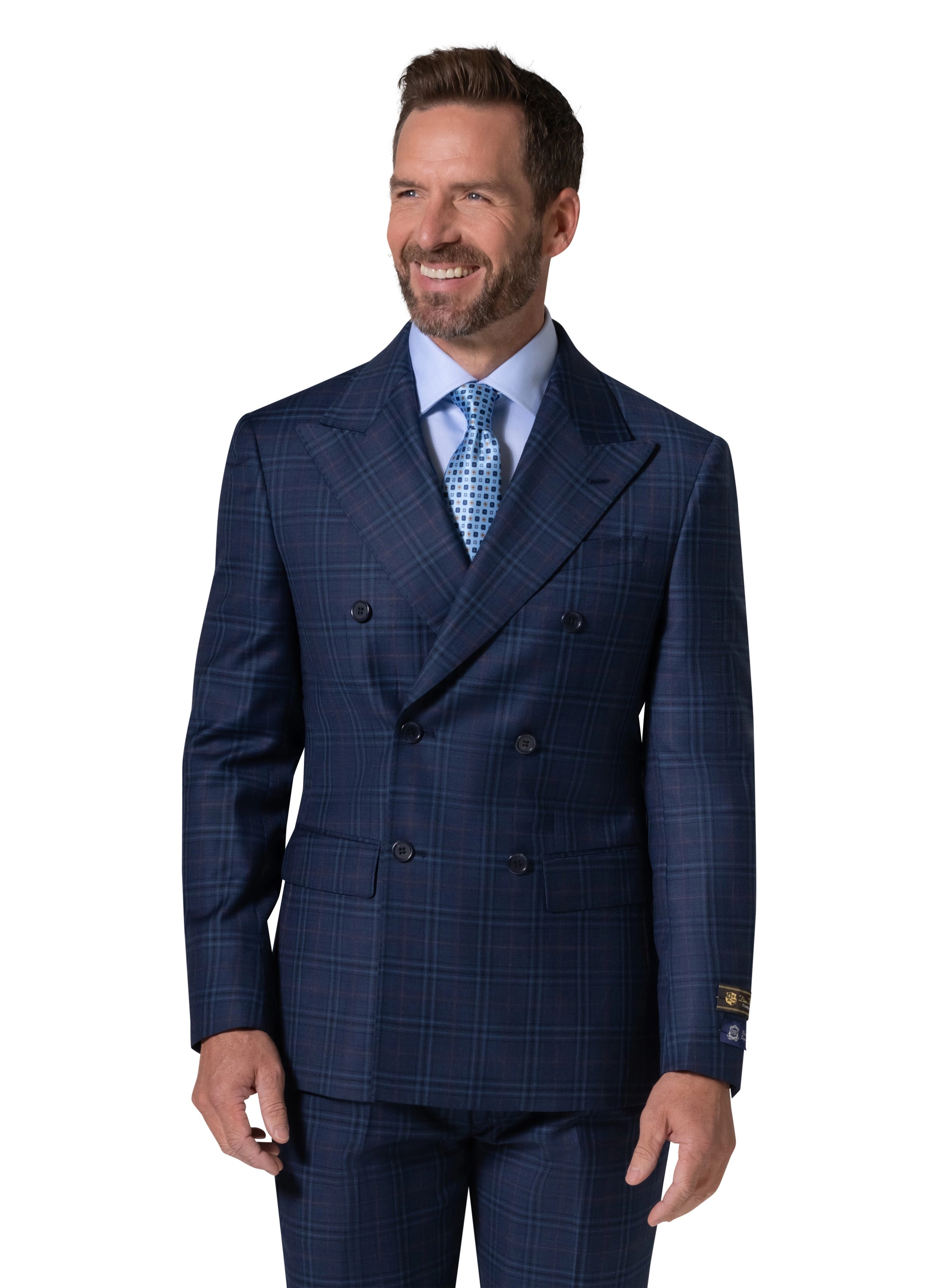 Bergamo Elegant - Faille Wool 10005.4101 D/B Slim Fit Suit