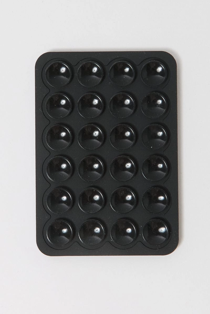 Black Double Side Suction Phone Grip