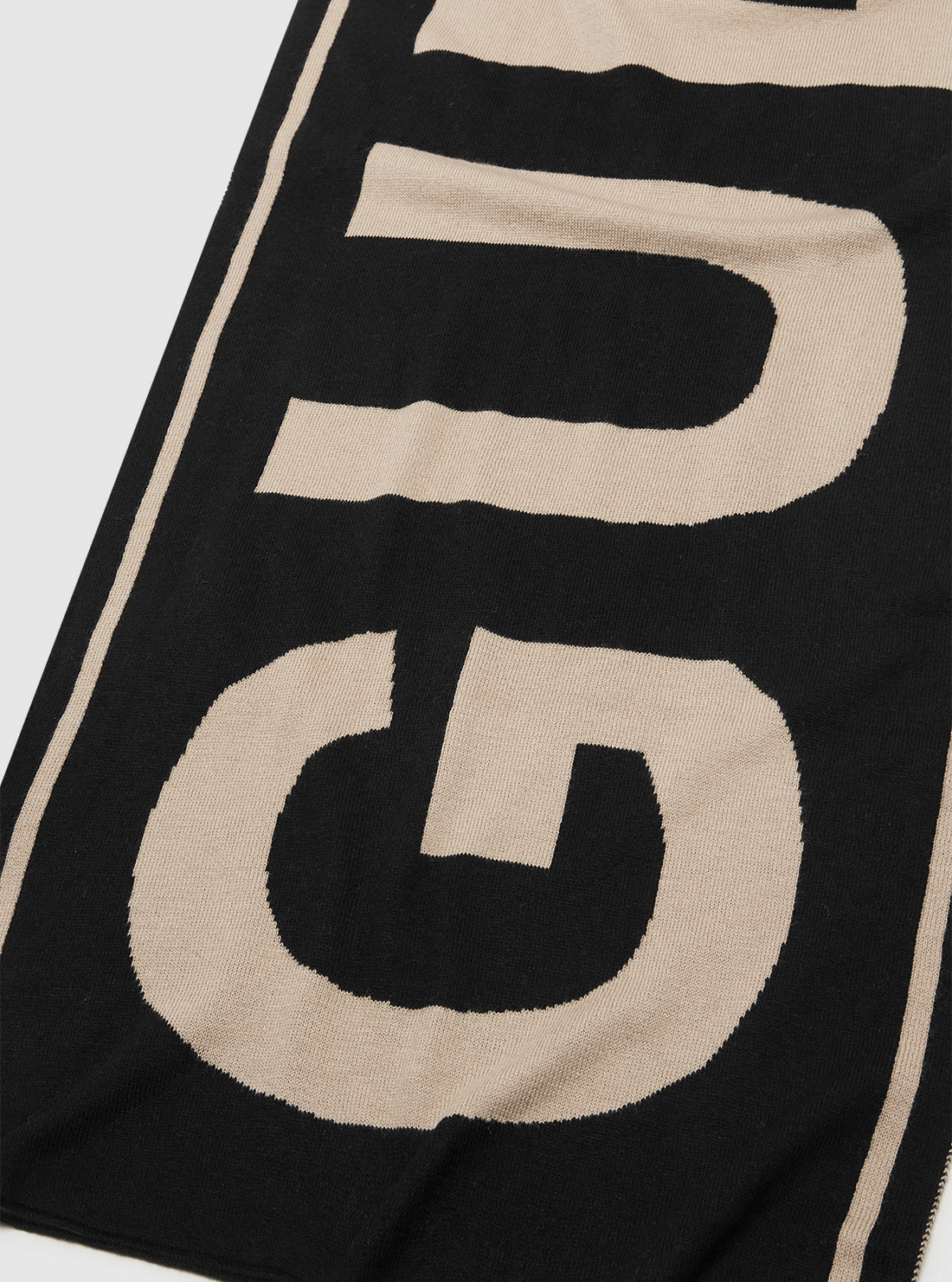 Black Logo Scarf