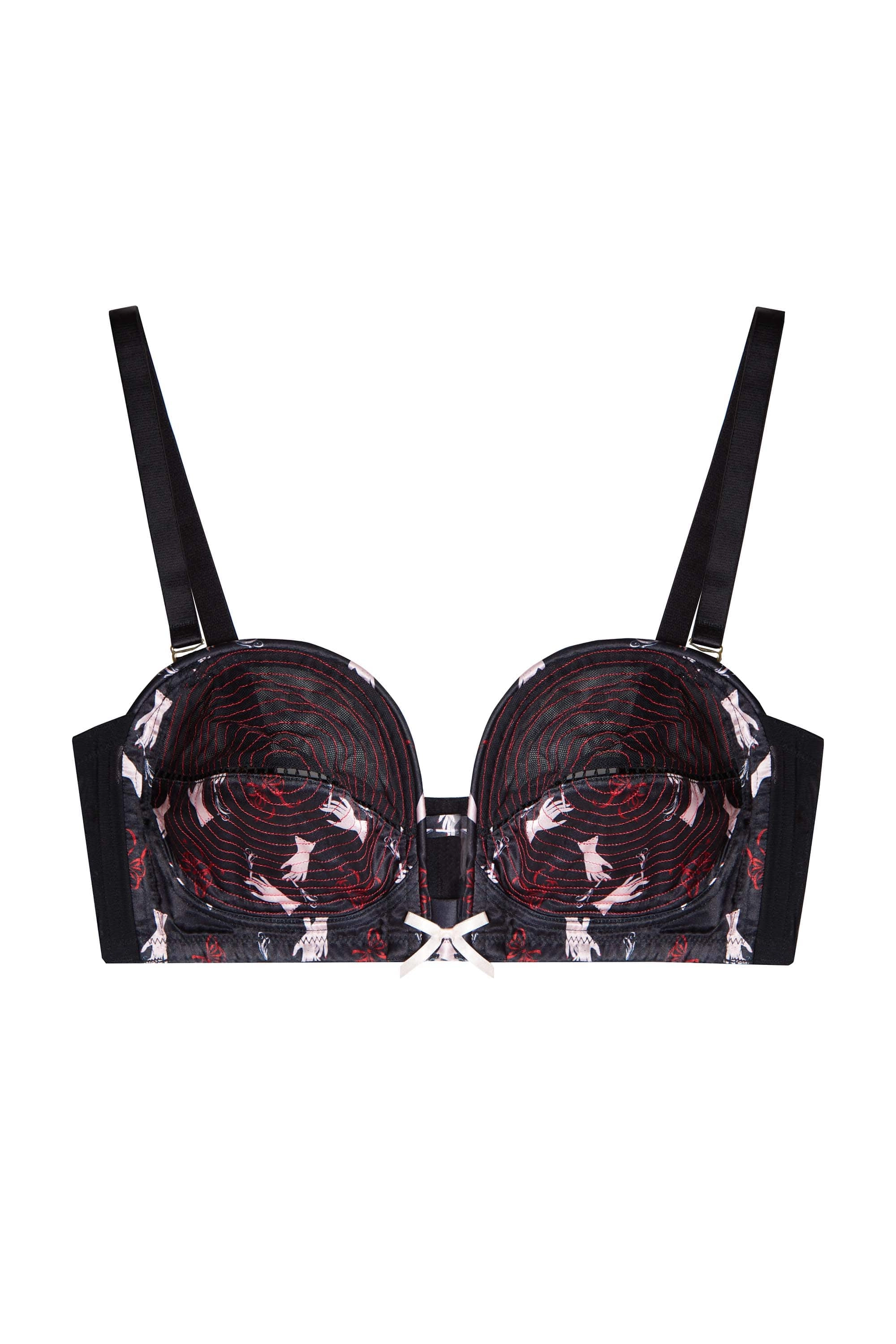 Blaze Smoking Printed Overwire Bra