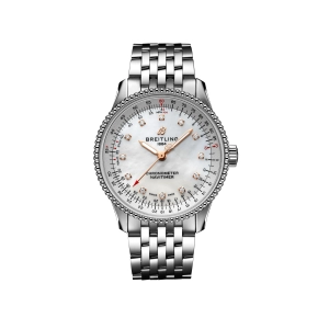 Breitling Navitimer Automatic Watch, 35mm Mother Of Pearl Dial, A17395211A1A1