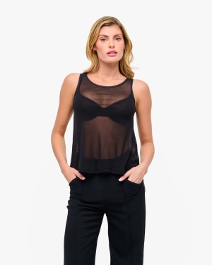 Camiseta De Tirantes De Malla