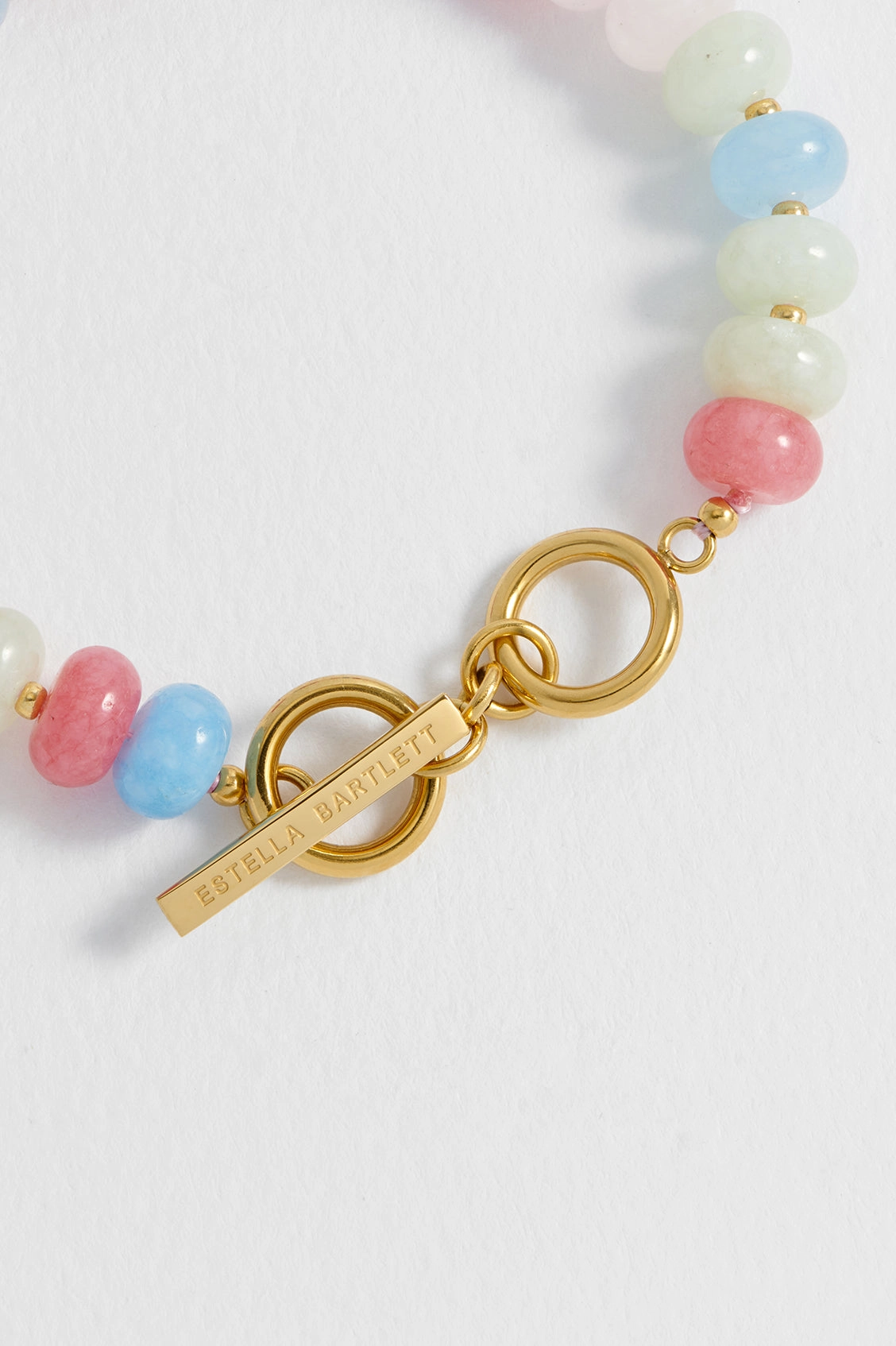 Candy Gemstone T-Bar Bracelet