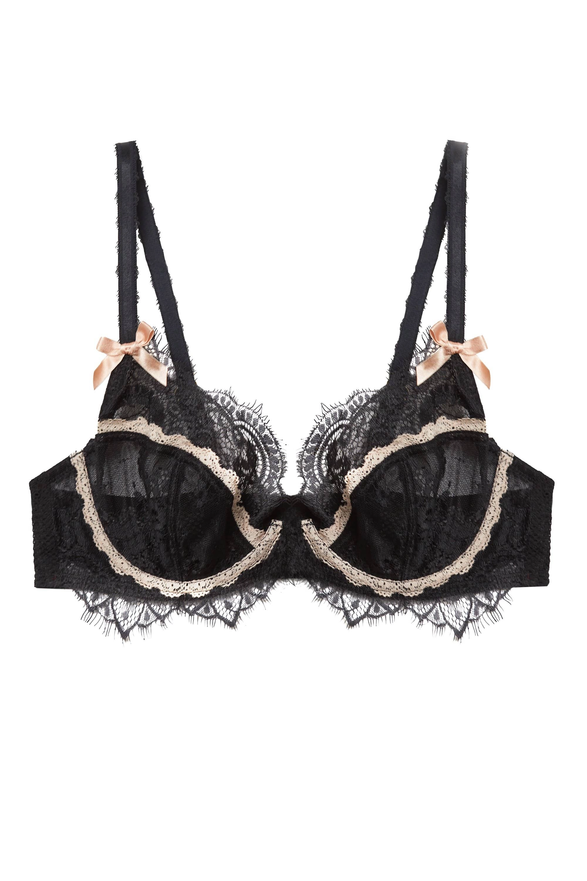 Caresse Black Lace Bra