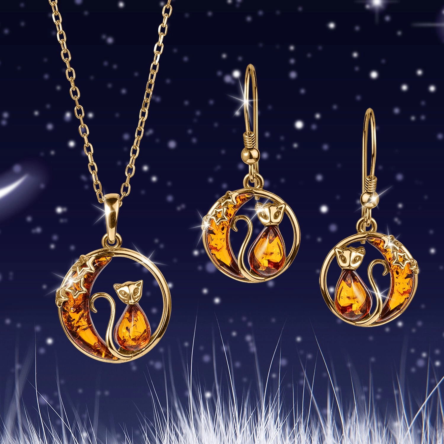 Cat In The Moon Collection