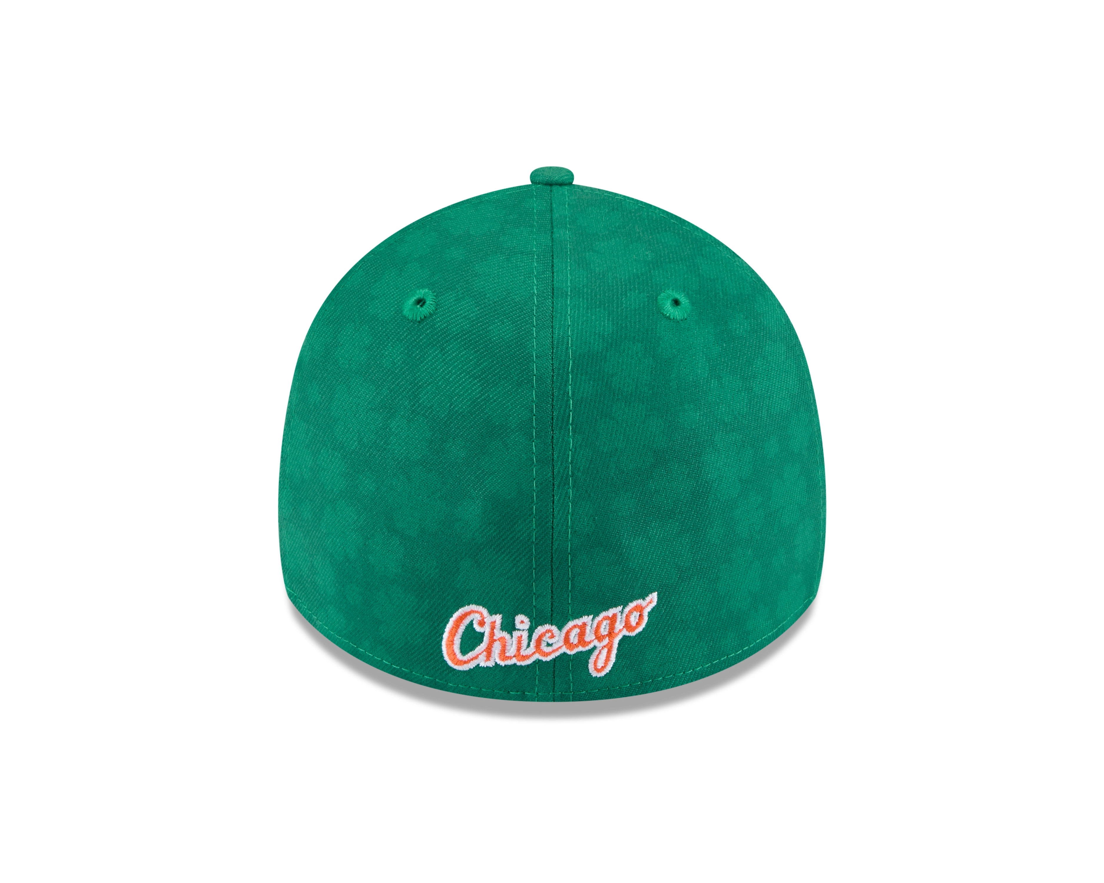 Chicago White Sox Kelly Green MLB 2025 St. Patrick's Day New Era 39THIRTY Flex Fit Hat