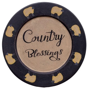 *Country Blessings Sheep Plate