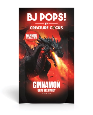 Creature Cocks CC BJ Pops! - Warming Cinnamon