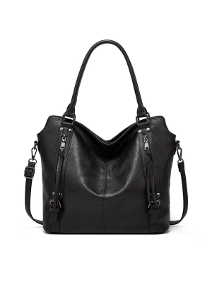 Elegant Large-Capacity Soft Leather Tote Bag