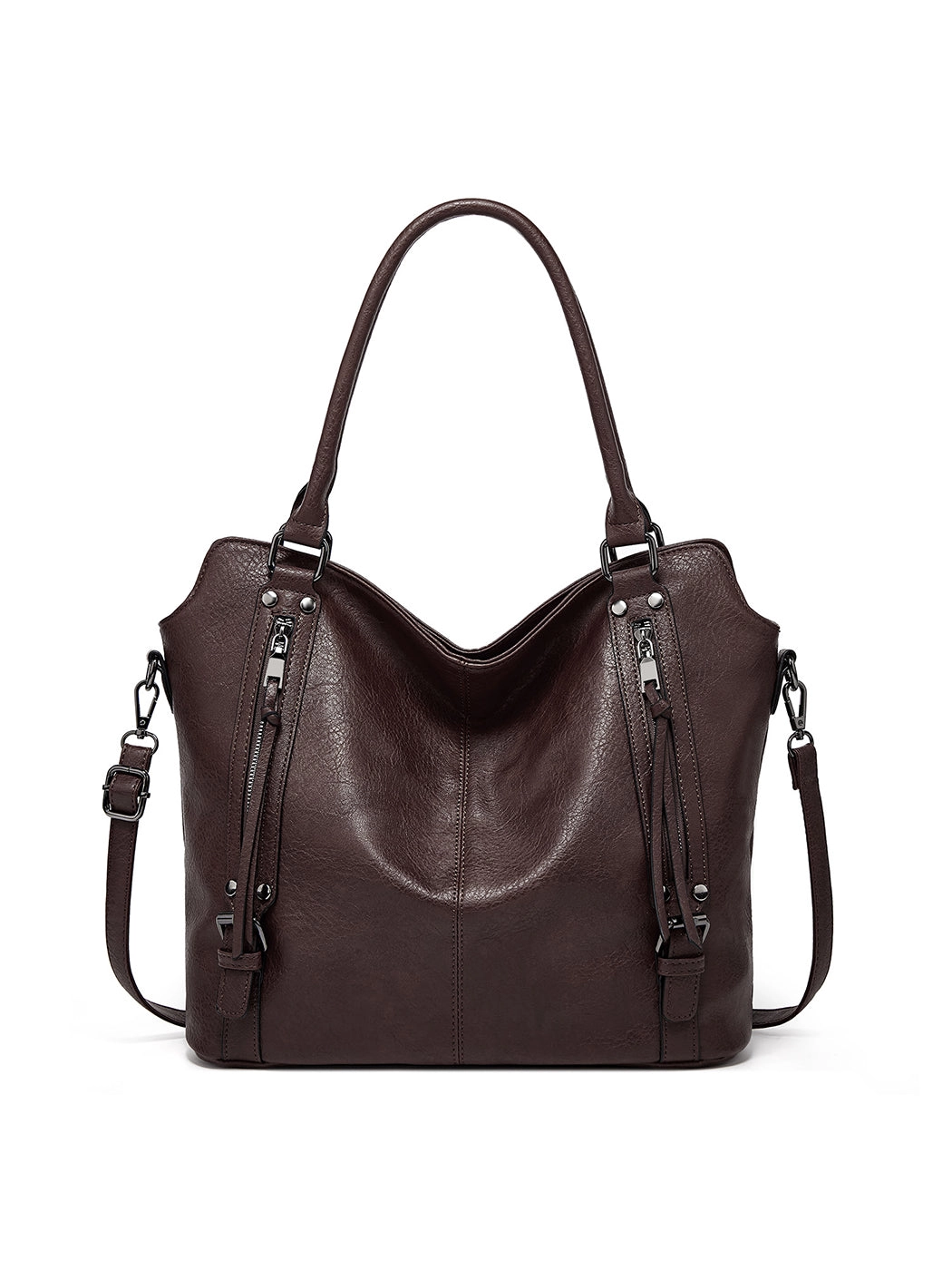 Elegant Large-Capacity Soft Leather Tote Bag