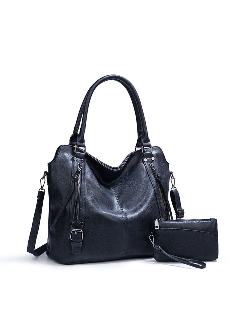Elegant Large-Capacity Soft Leather Tote Bag