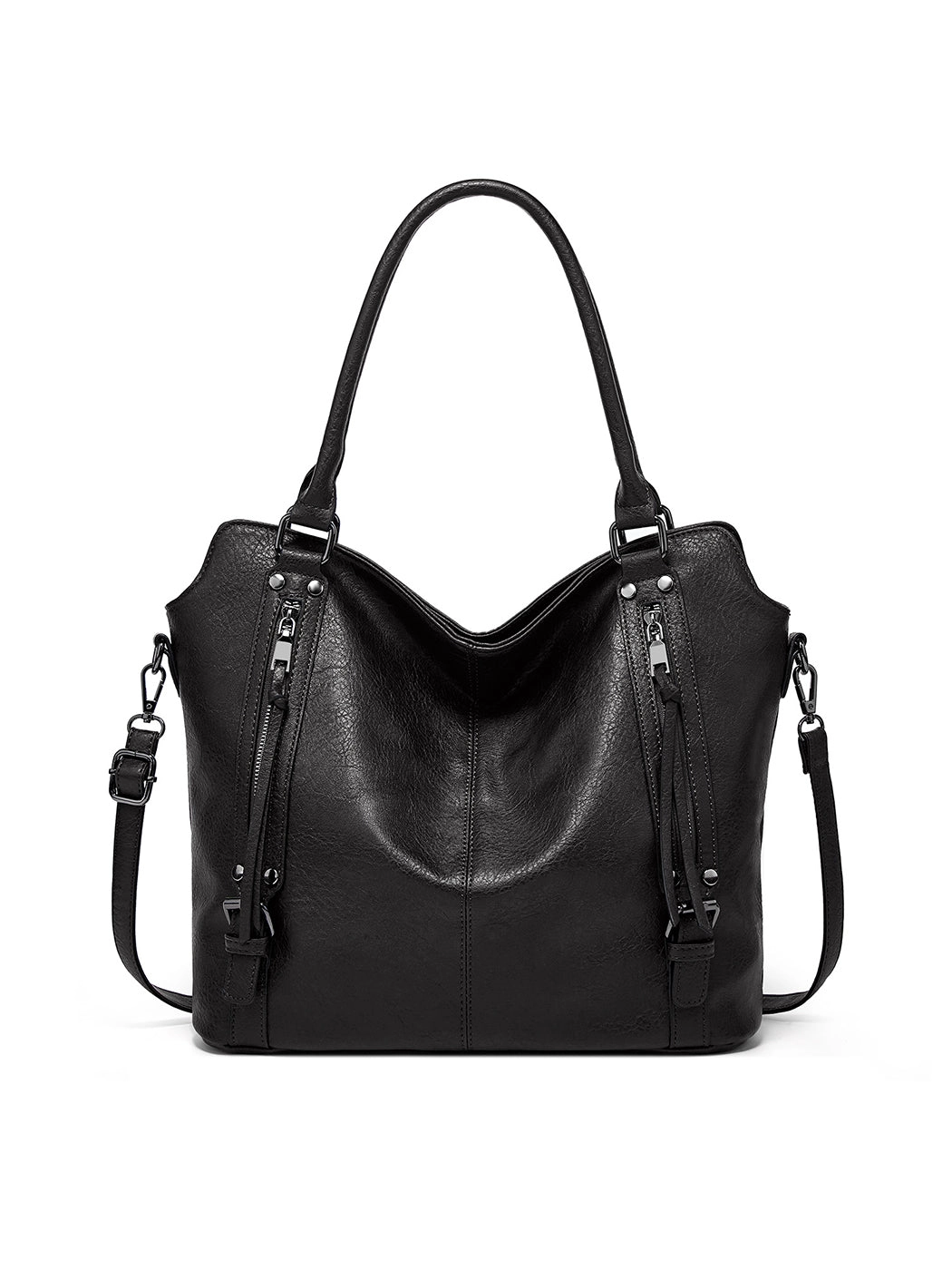 Elegant Large-Capacity Soft Leather Tote Bag