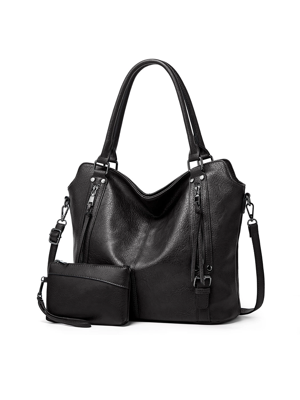 Elegant Large-Capacity Soft Leather Tote Bag