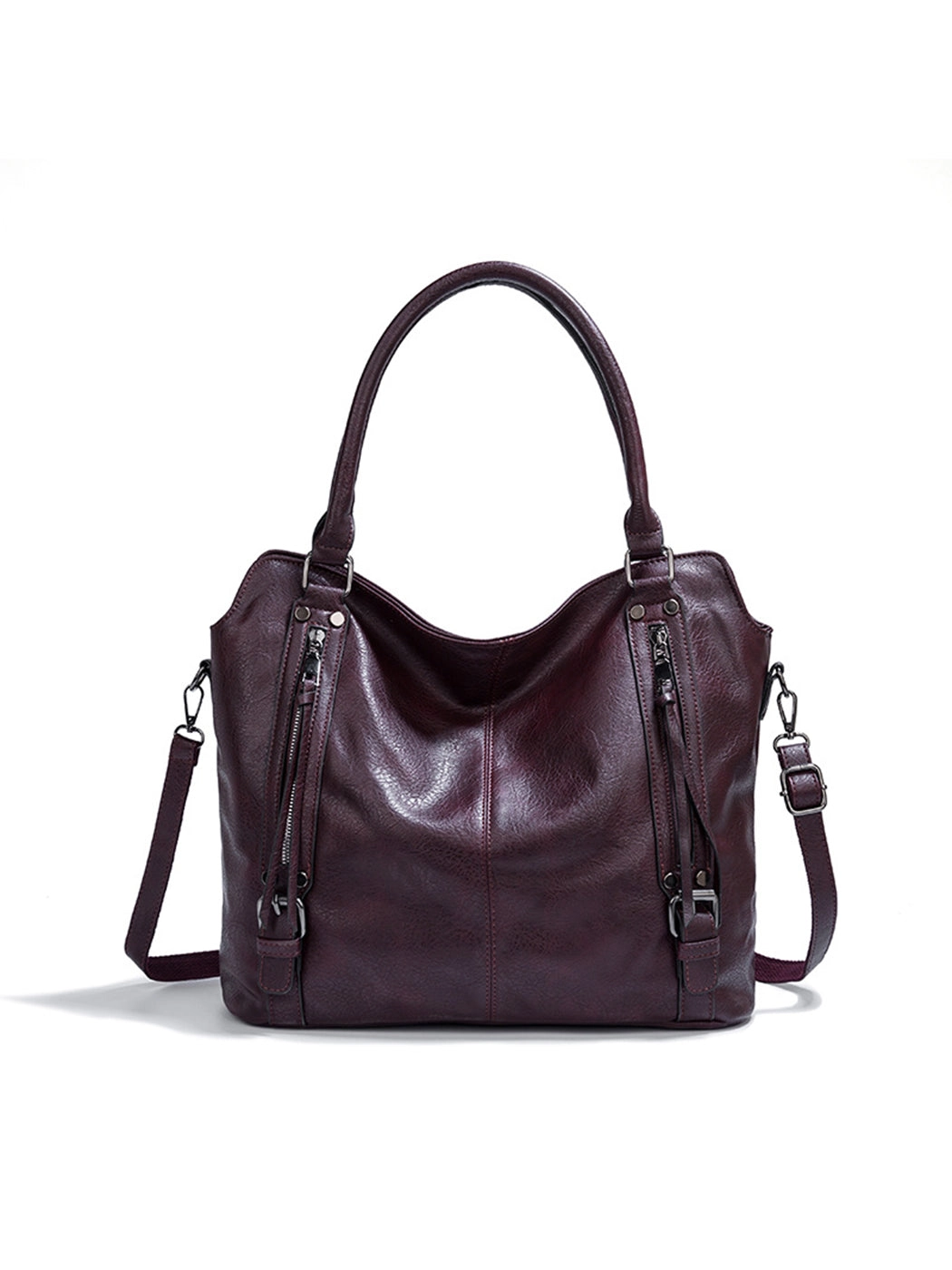 Elegant Large-Capacity Soft Leather Tote Bag