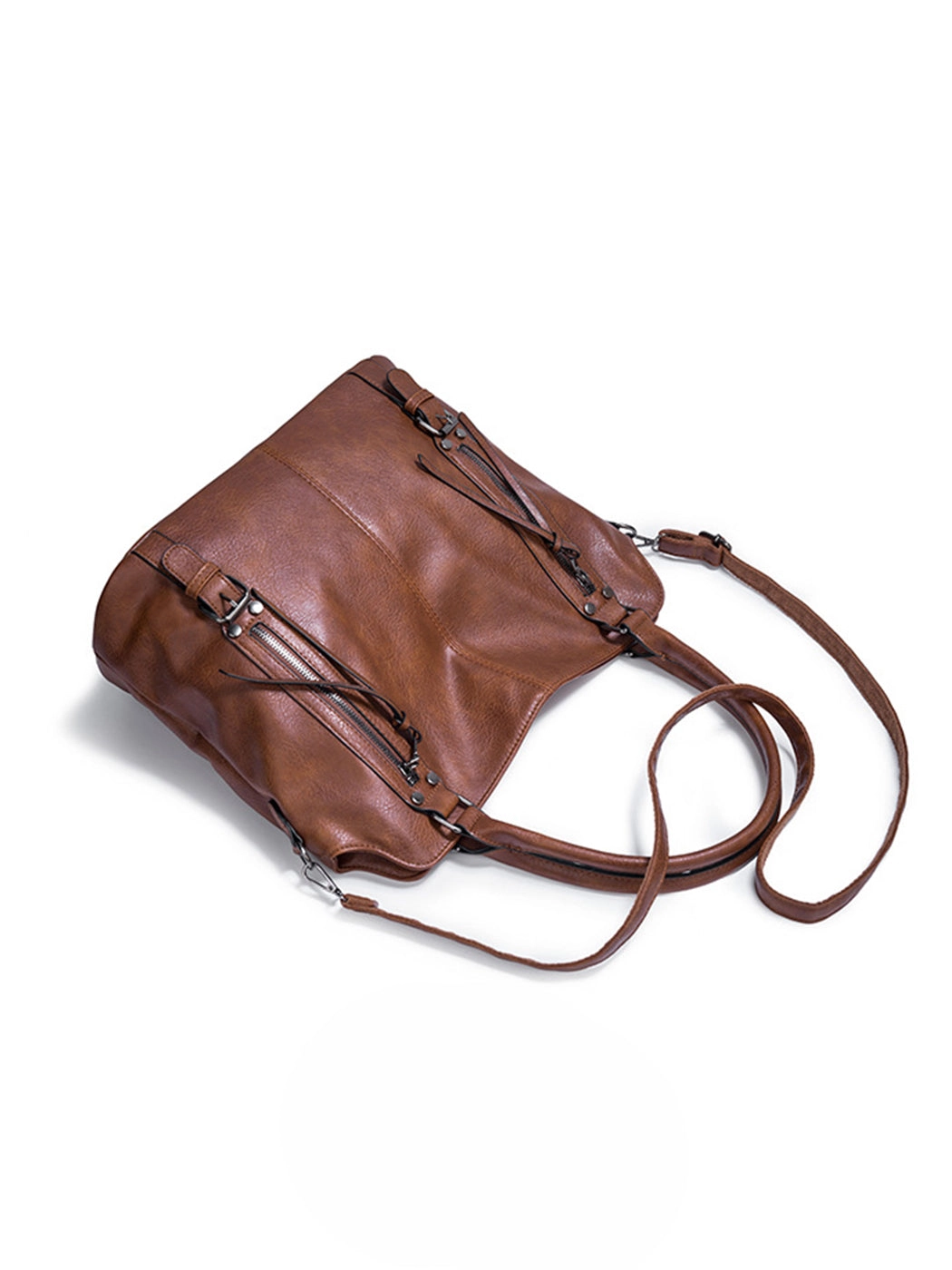 Elegant Large-Capacity Soft Leather Tote Bag