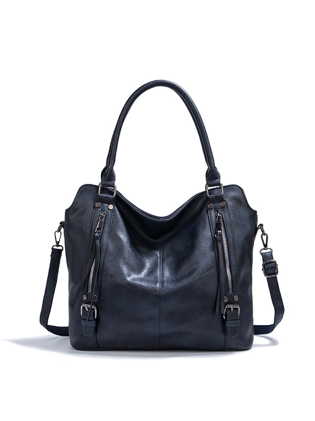 Elegant Large-Capacity Soft Leather Tote Bag