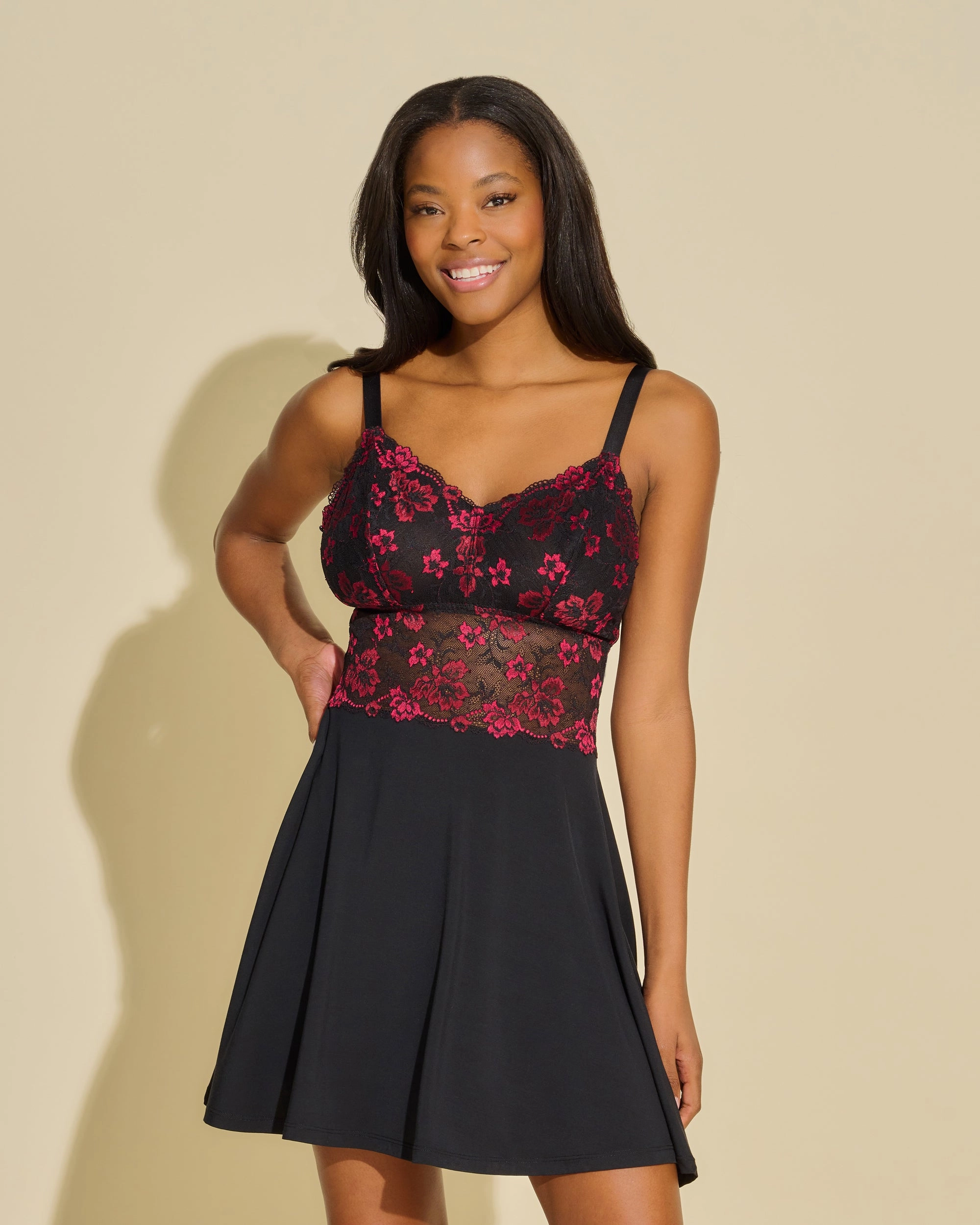 Ensemble Nuisette & String Curvy