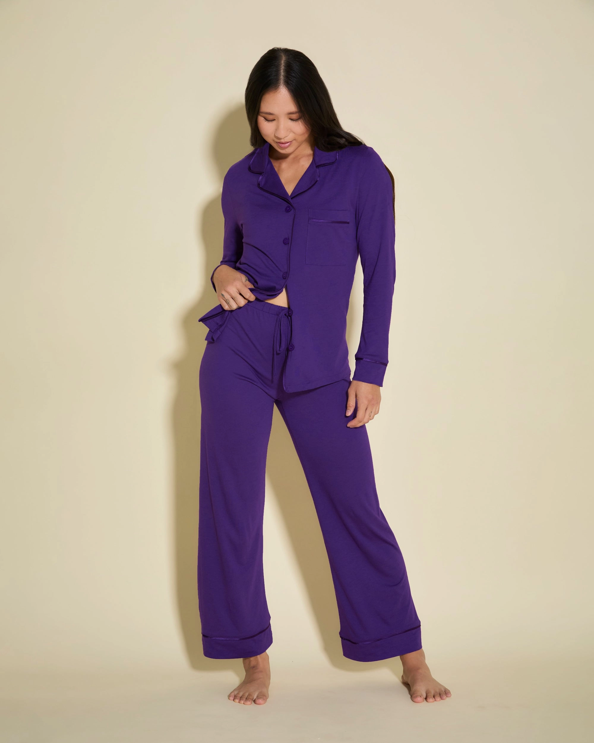 Ensemble Pyjama Haut À Manches Longues Et Pantalon, Petite