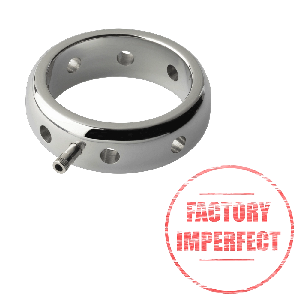 FACTORY IMPERFECT- ElectraStim Prestige Metal Electro Cock Ring- 38mm