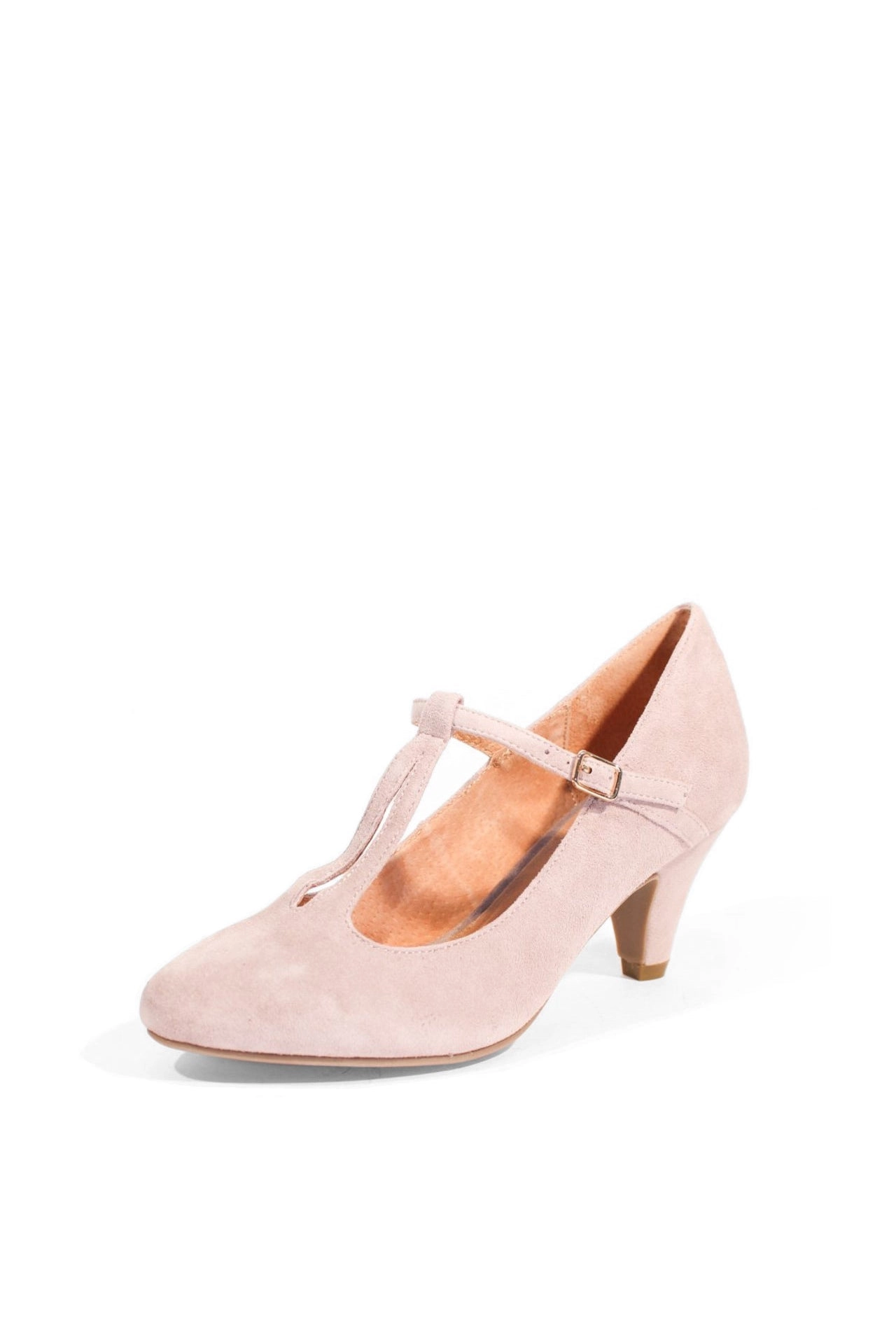 Gin T-Strap Heels