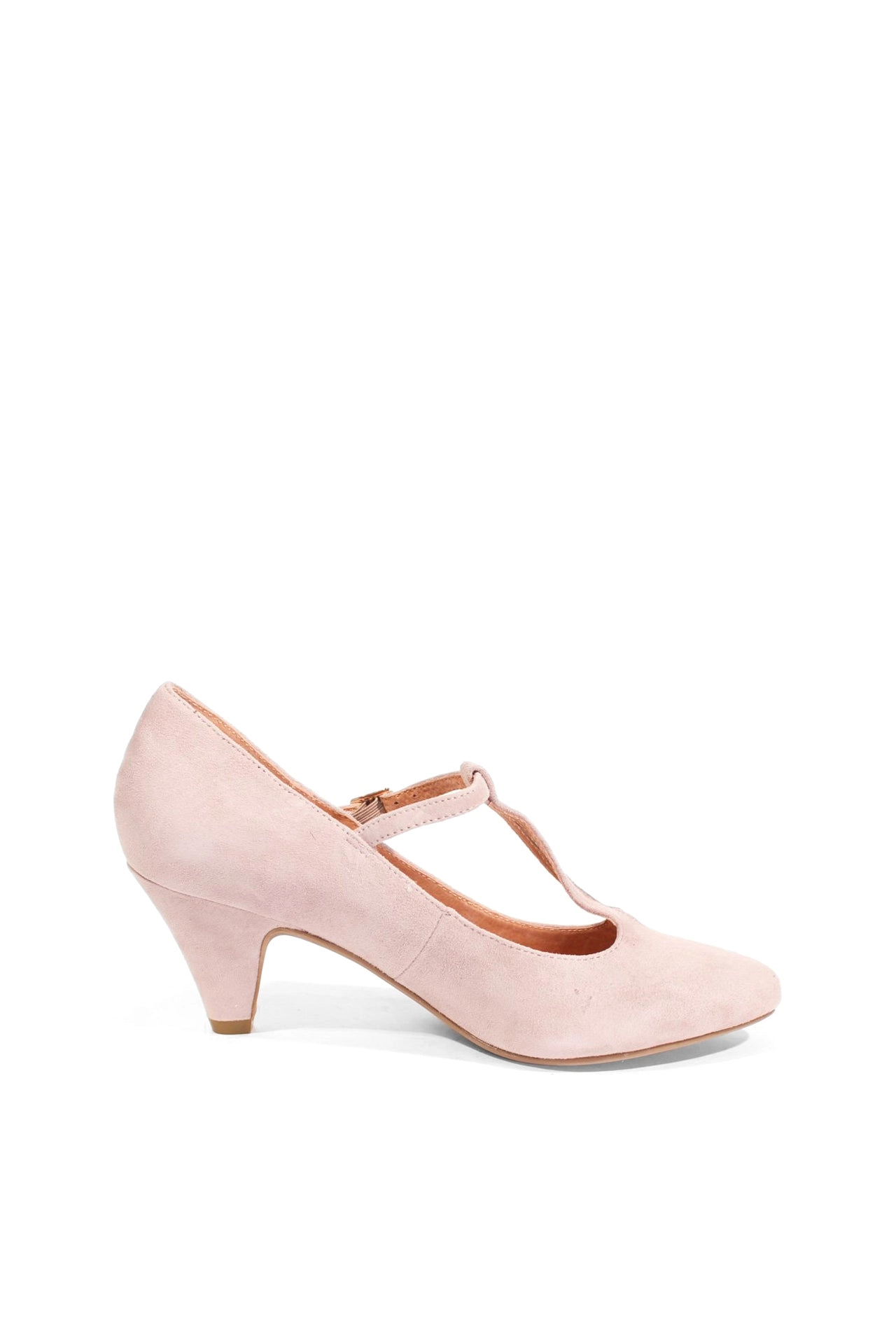 Gin T-Strap Heels