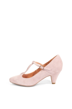 Gin T-Strap Heels