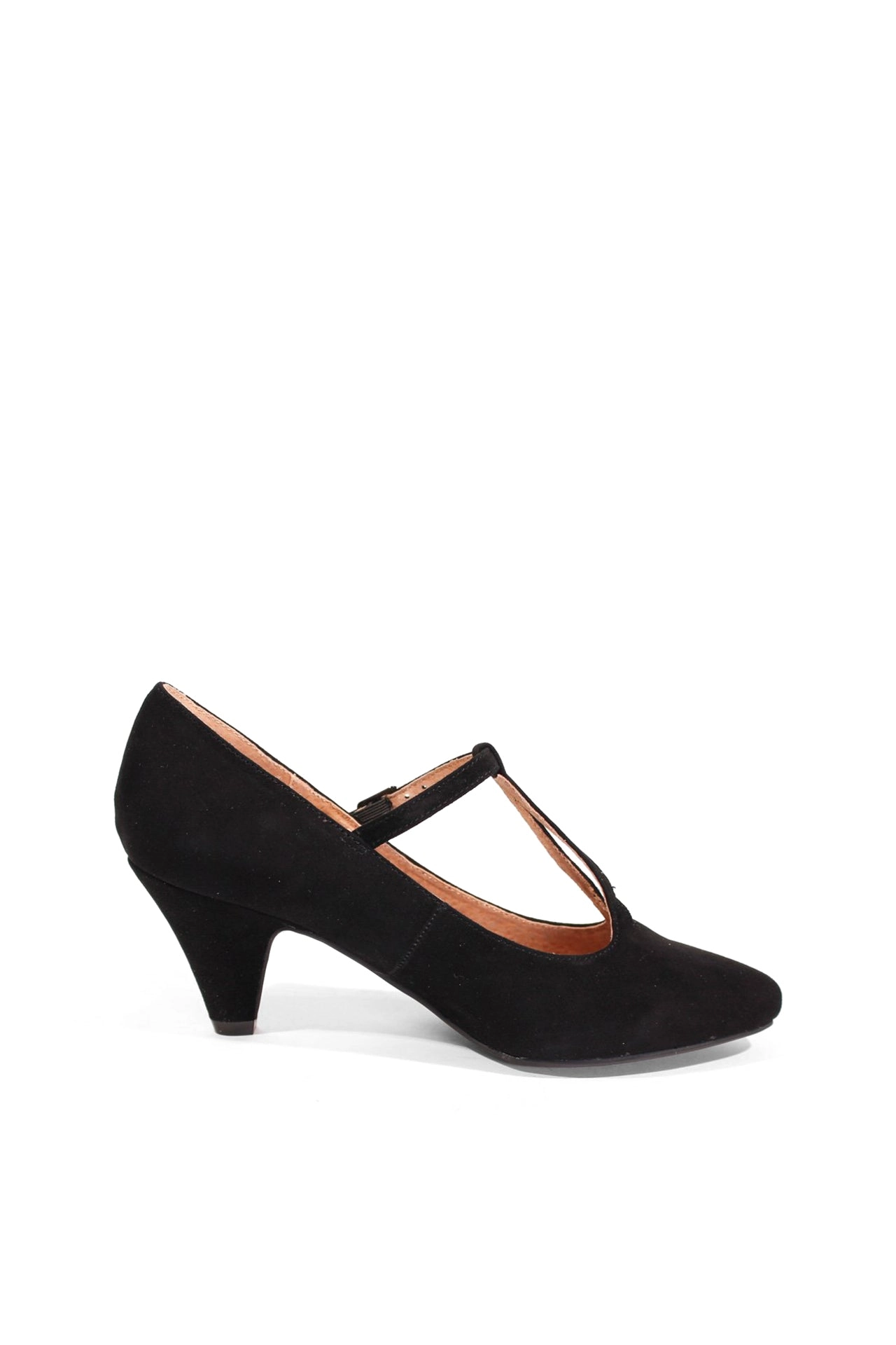 Gin T-Strap Heels