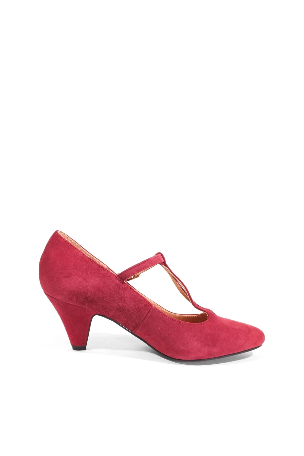 Gin T-Strap Heels