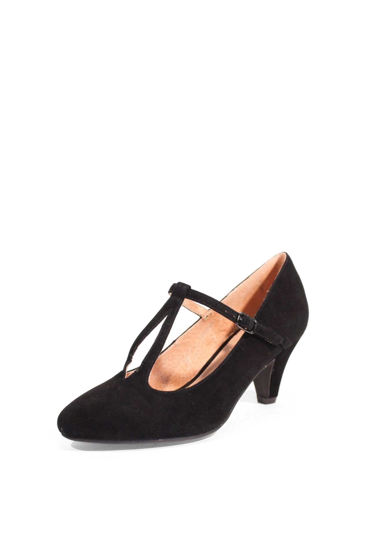 Gin T-Strap Heels
