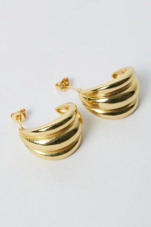 Gold Hoop Earrings