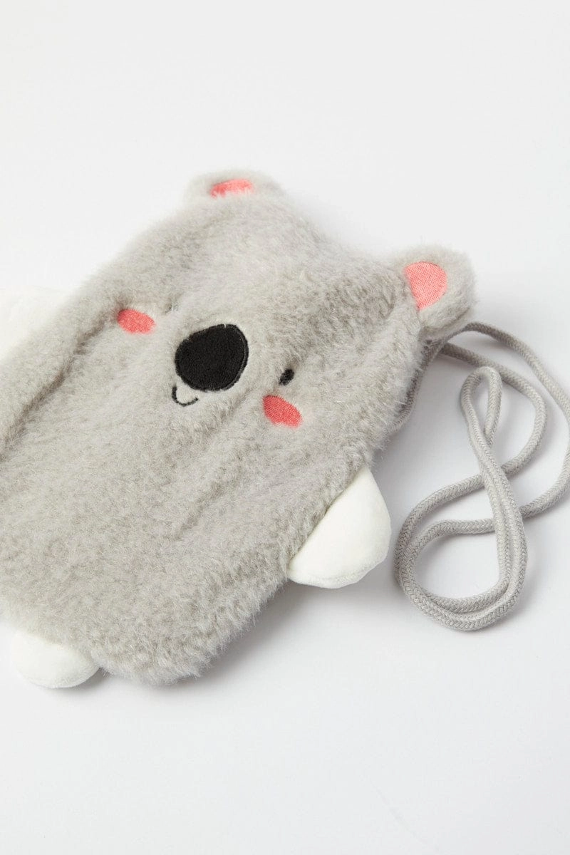Grey Bear Hot Water Bottle