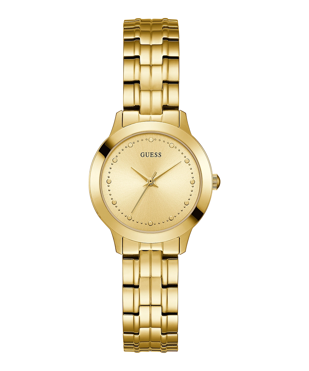 GUESS Ladies Gold Tone Analog Watch