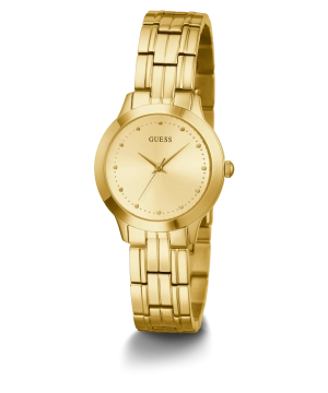 GUESS Ladies Gold Tone Analog Watch