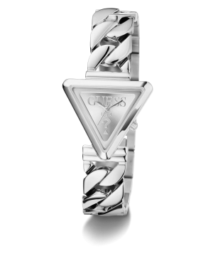 GUESS Ladies Silver Tone Analog Watch