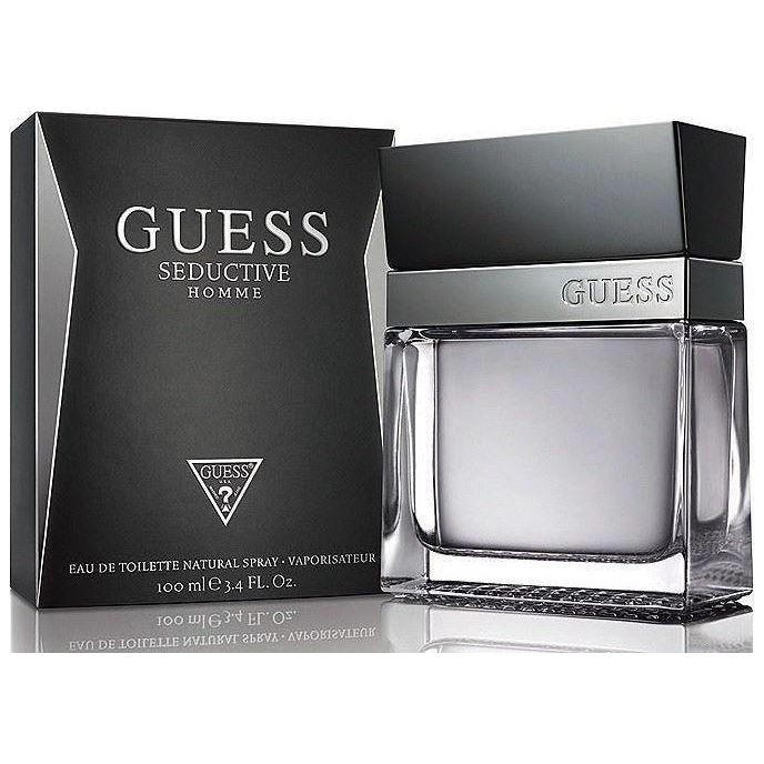 GUESS SEDUCTIVE HOMME 3.3 / 3.4 edt Men Cologne New in Retail Box