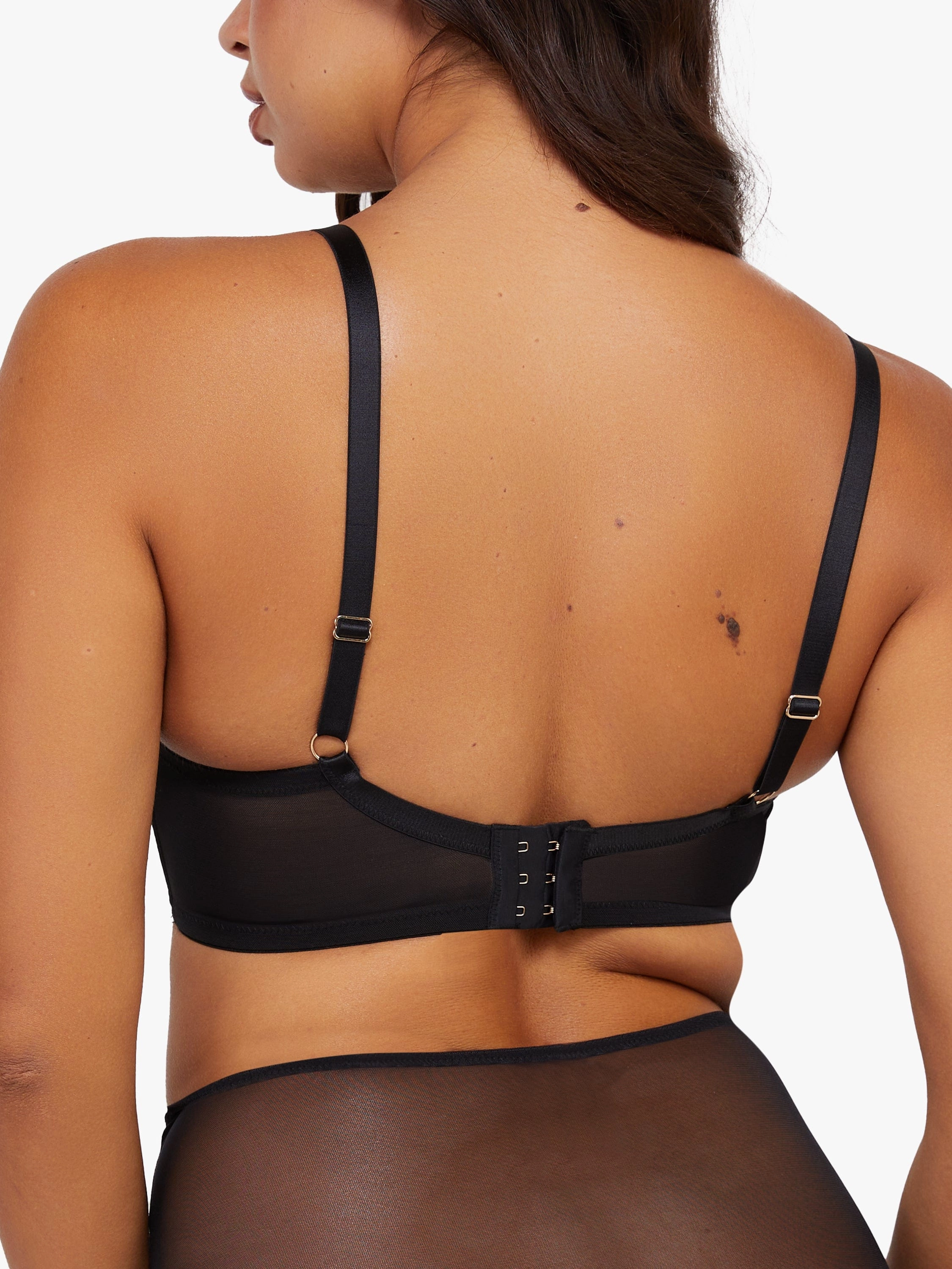 Hazel Leopard Print Bullet Bra