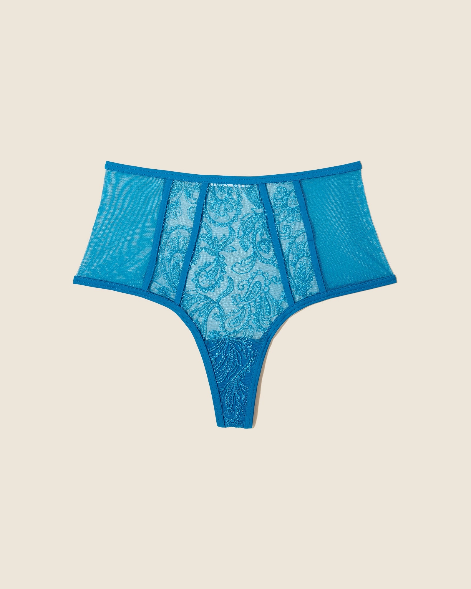 Hochgeschlossenes Bikini-Unterteil