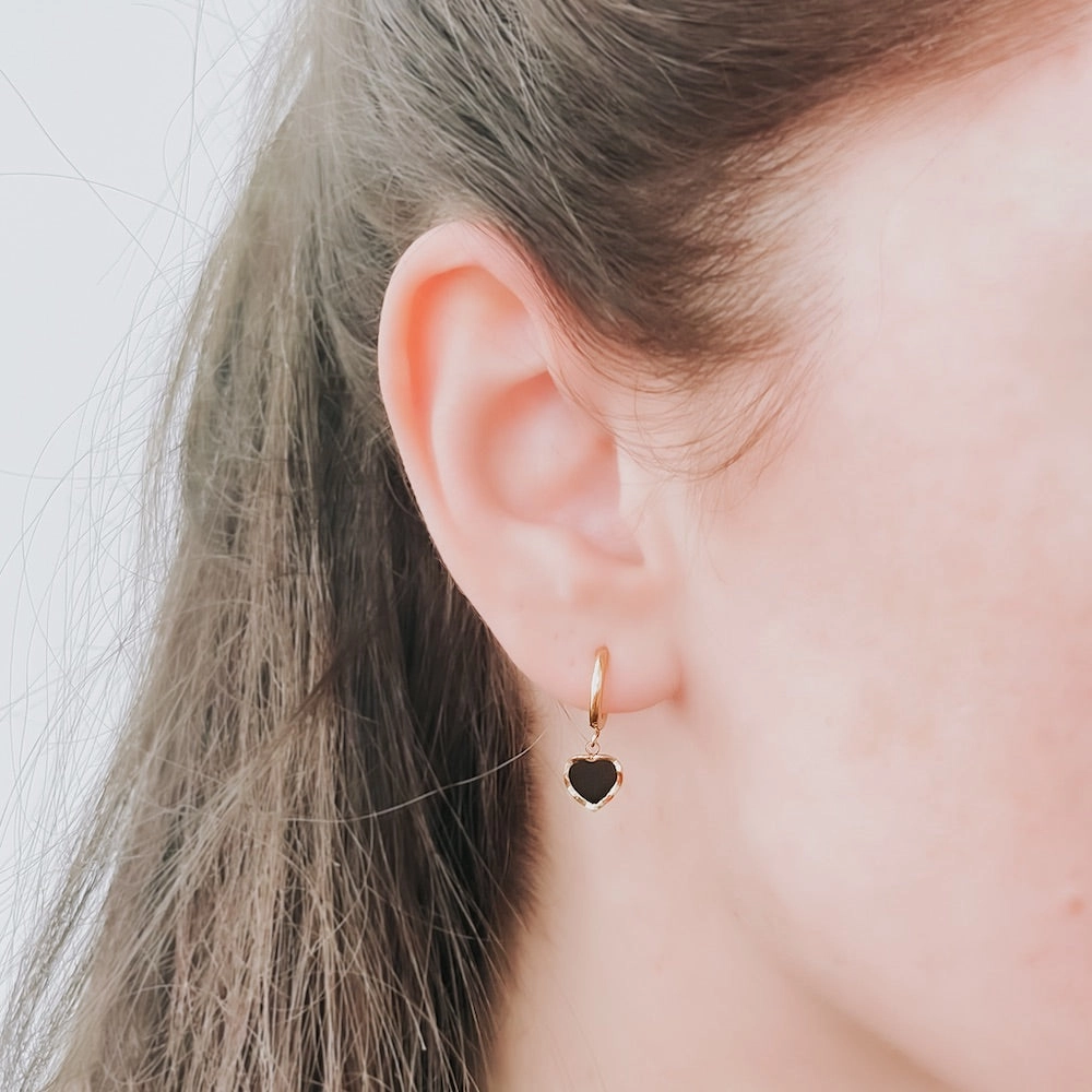Hold Me Tight Huggie Hoop Earrings - WATERPROOF