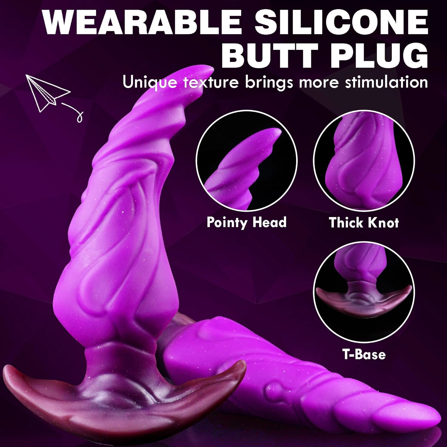 Locke 6.6 Large Butt Plug Huge Butt Plug-Laphwing
