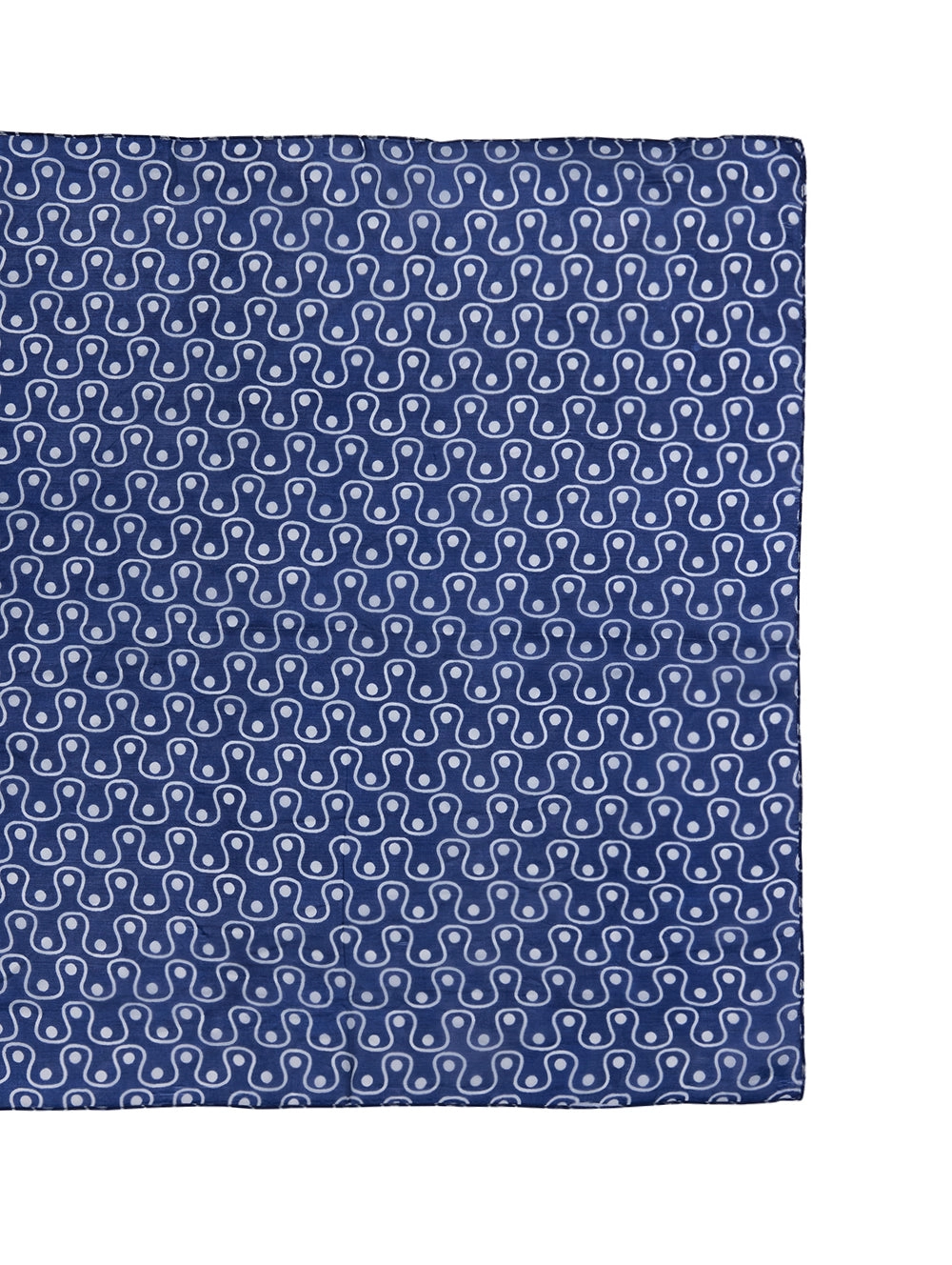 Mixed Print Silk Scarf