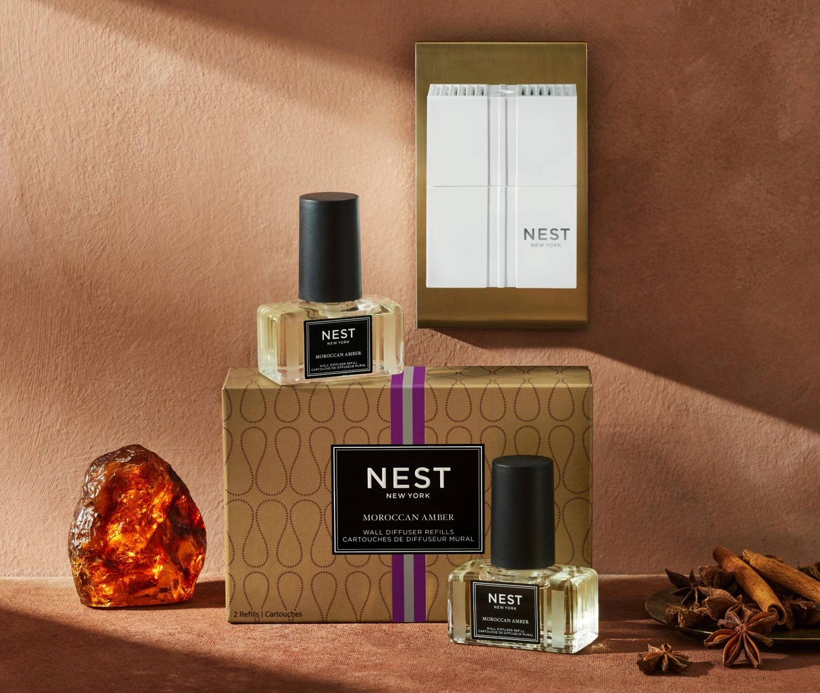 Moroccan Amber Refills for Wall Diffuser