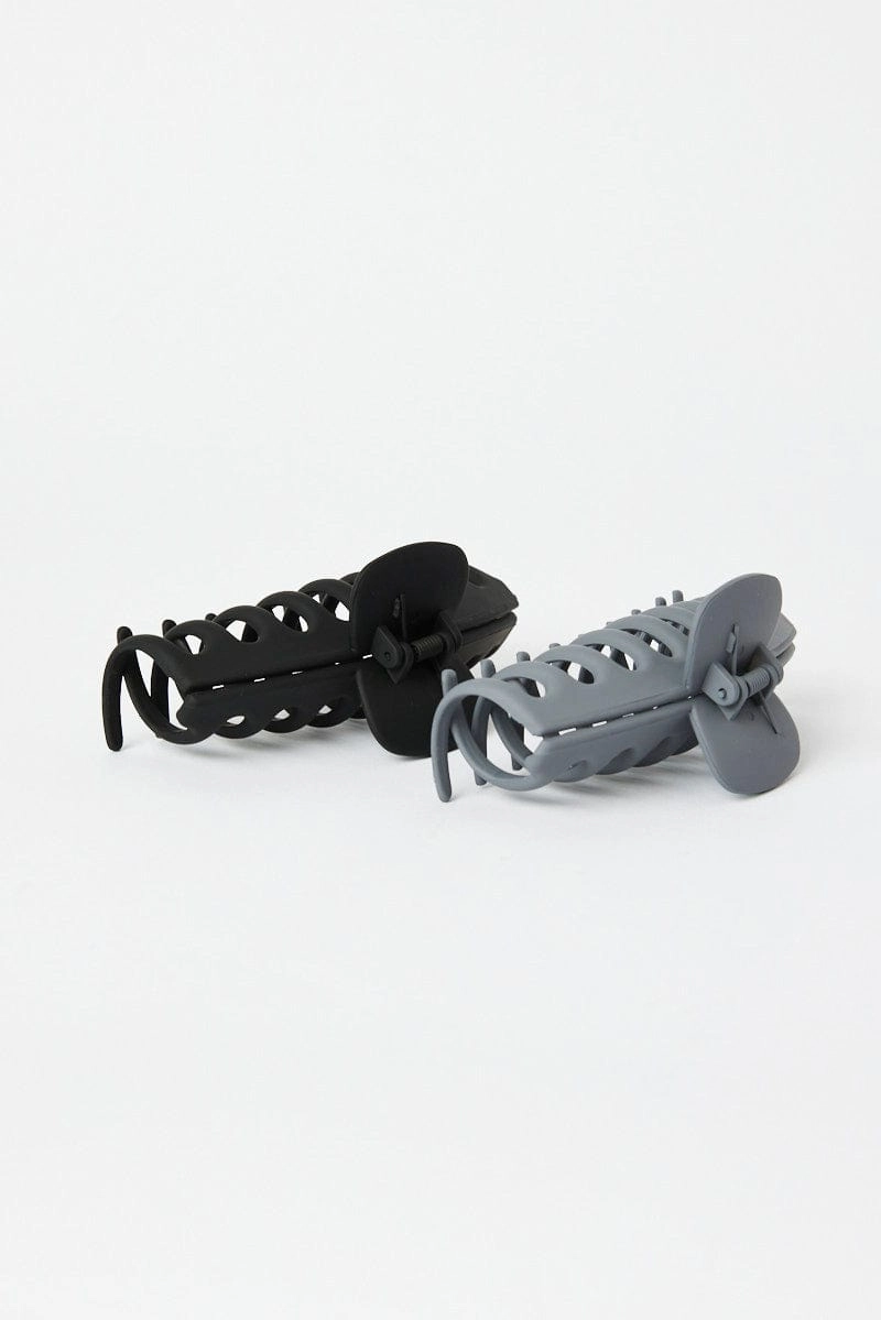Multi 2 Pack Claw Clips