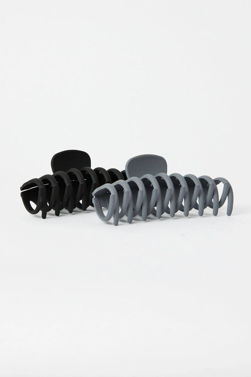 Multi 2 Pack Claw Clips