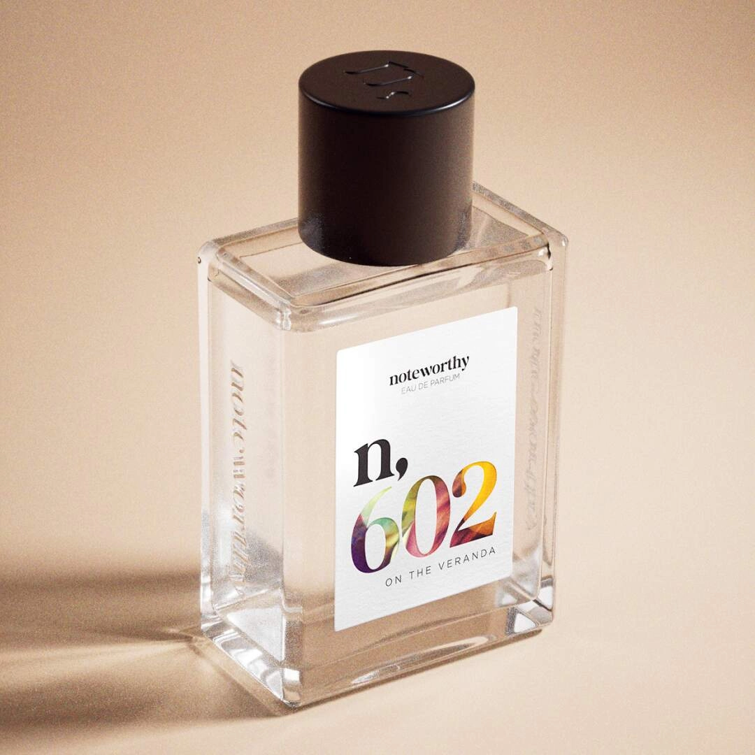 Noteworthy n,602 Eau De Parfum | On the Veranda | Baies Roses, Jasmine, Floral Fragrance