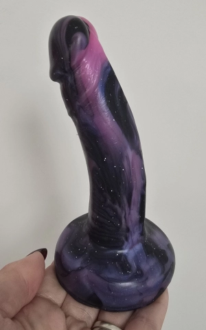 ONE OF A KIND Small Bent Galaxy